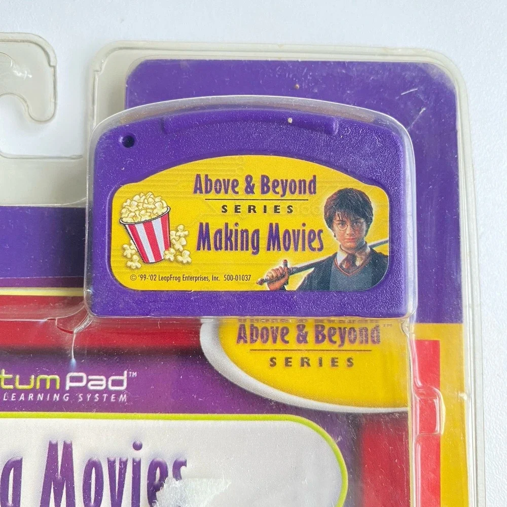 HARRY POTTER Quantum Pad The Inside Scoop Making Movies Leap Pad Book Cartridge